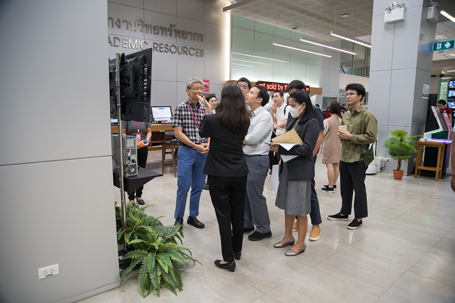 ยินดีต้อนรับคณะกรรมการพัฒนาหอสมุดคณะแพทยศาสตร์ จุฬาฯ 