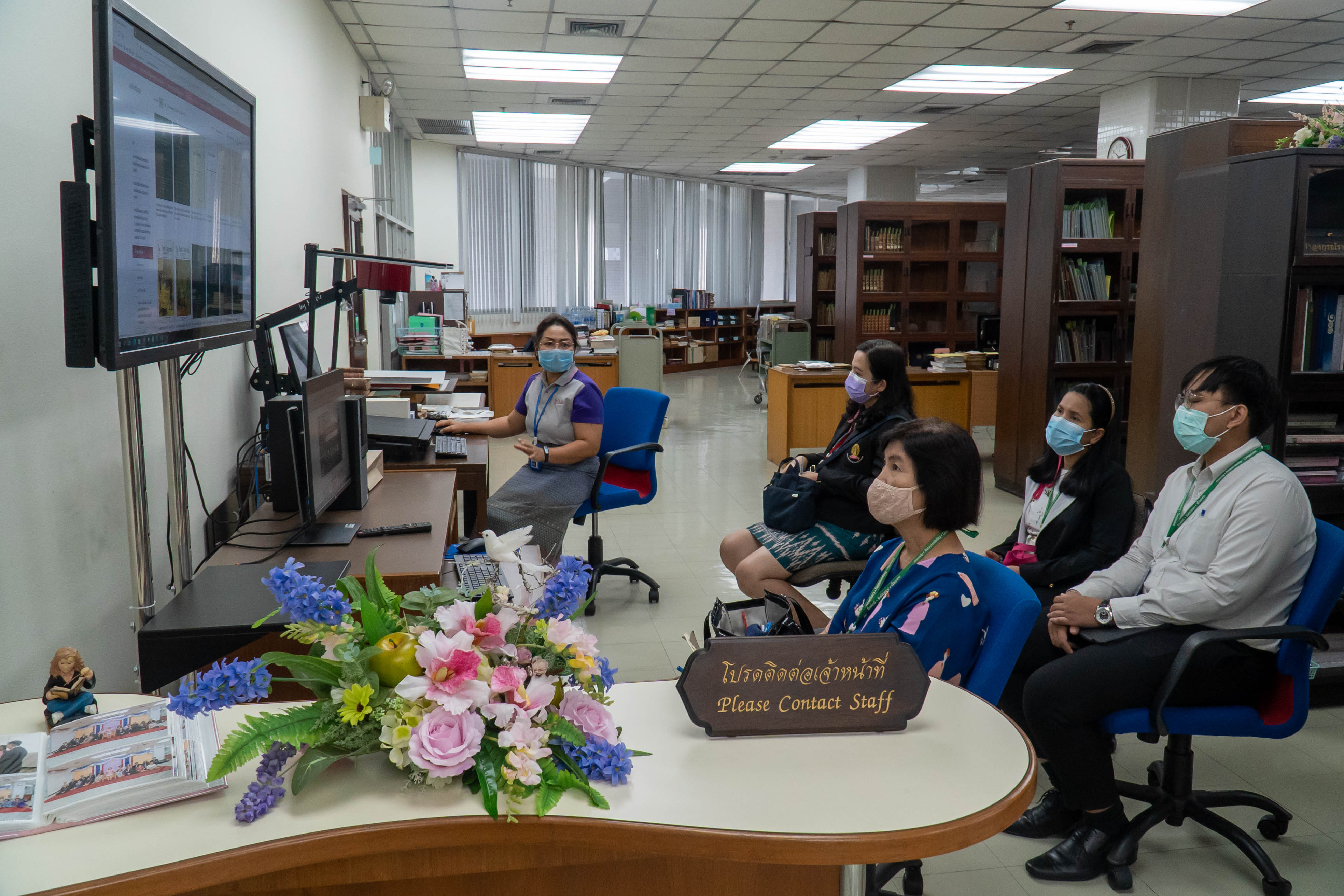 ยินดีต้อนรับ คณะกรรมการห้องสมุดคณะแพทยศาสตร์ จุฬาลงกรณ์มหาวิทยาลัย