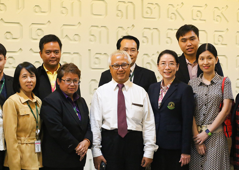  ยินดีต้อนรับคณะผู้บริหารและบุคลากร จากหอสมุดศิริราช คณะแพทยศาสตร์ศิริราชพยาบาล