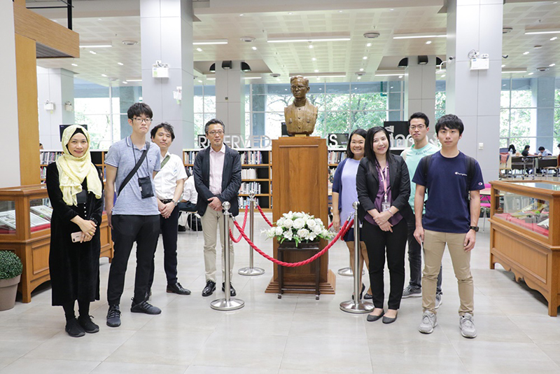 ยินดีต้อนรับคณาจารย์และนักศึกษาสาขาวิศวกรรมศาสตร์ มหาวิทยาลัย Toyo University